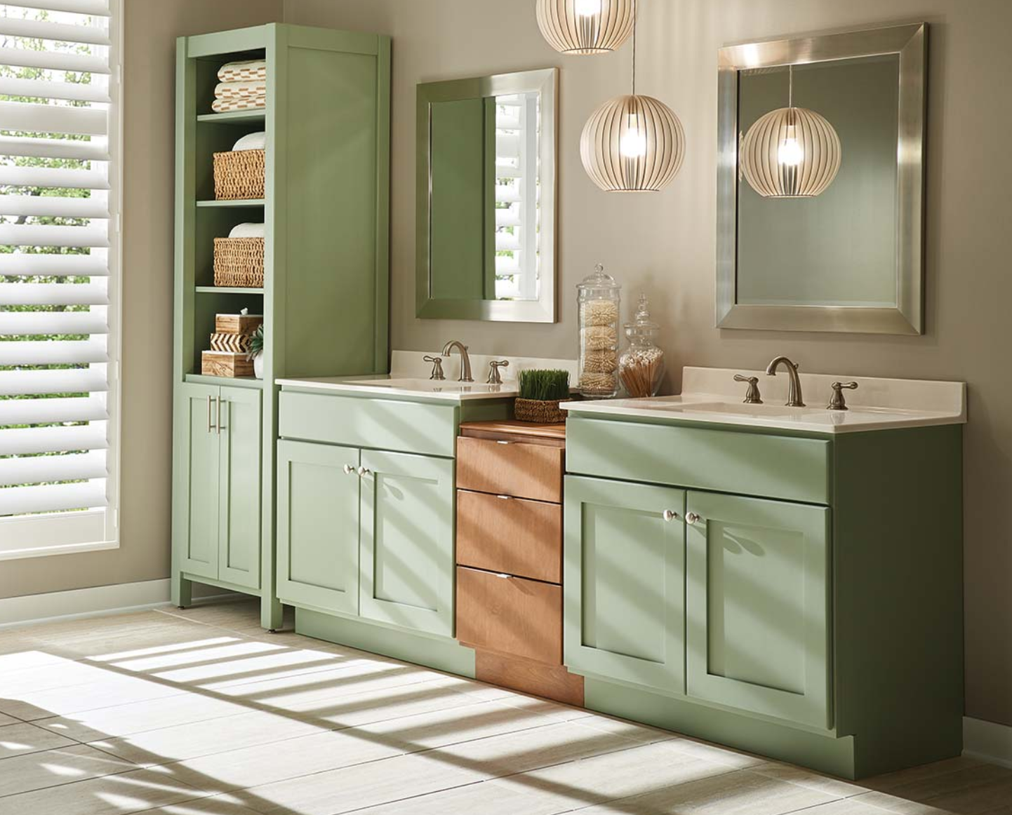 Affordable bathroom remodeling cabinets